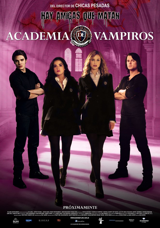 Academia de Vampiros - Cartazes