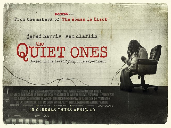 The Quiet Ones - Experiência Sobrenatural - Cartazes