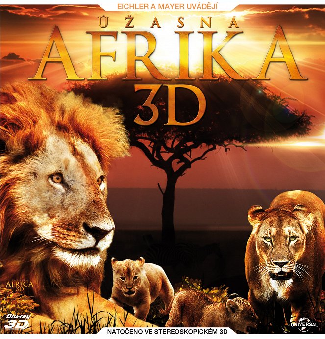 Úžasná Afrika 3D - Plakáty