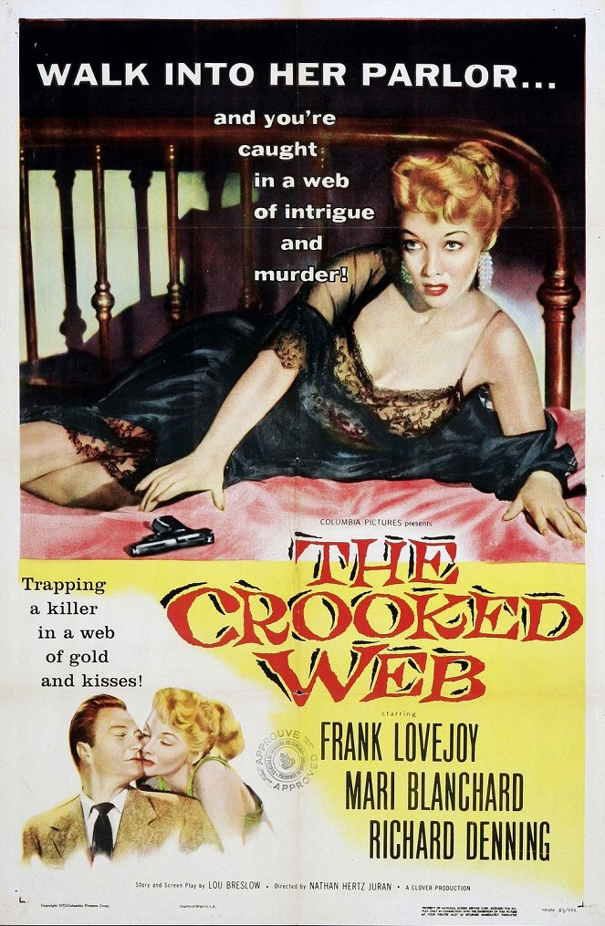 The Crooked Web - Posters
