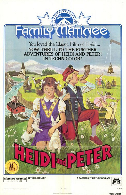 Heidi und Peter - Posters