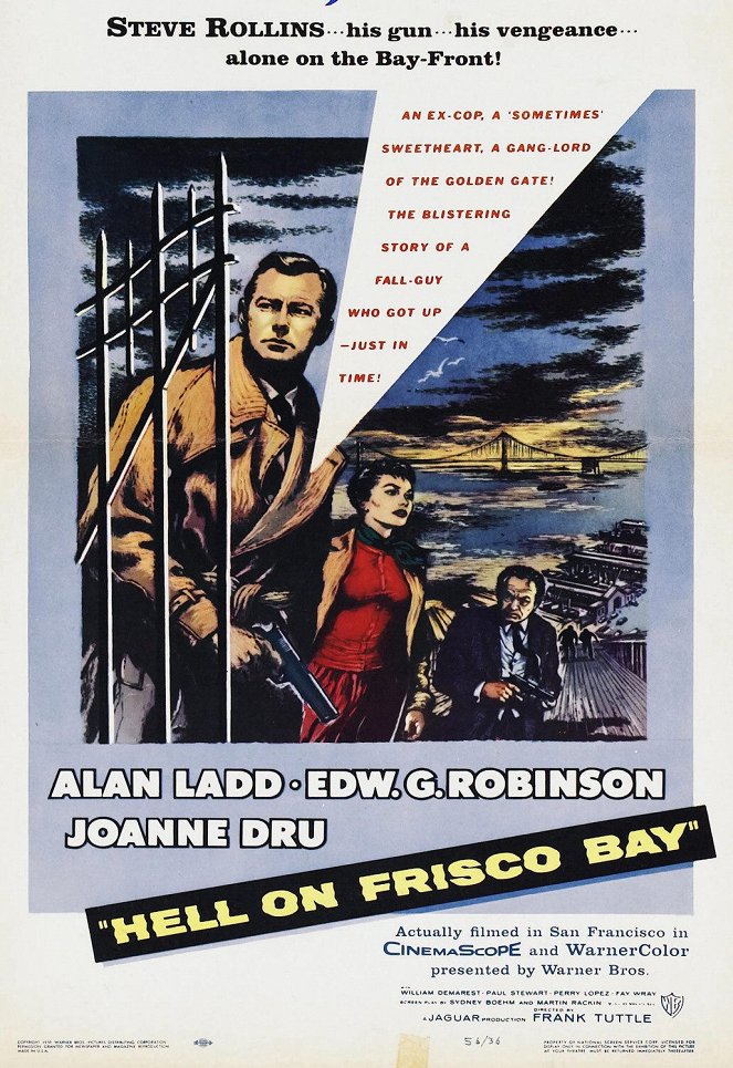 Hell on Frisco Bay - Affiches