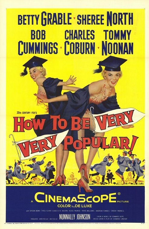 How to Be Very, Very Popular - Affiches