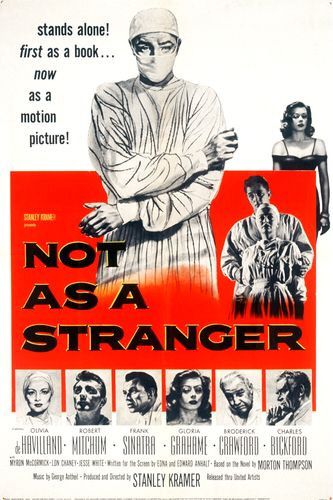 Not as a Stranger - Affiches