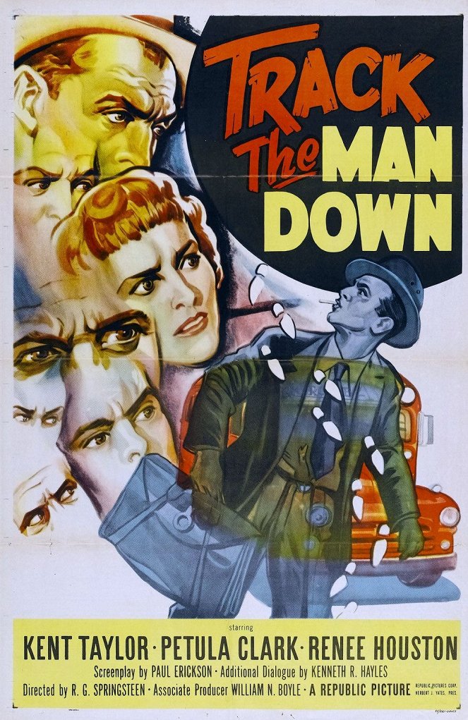 Track the Man Down - Plakátok