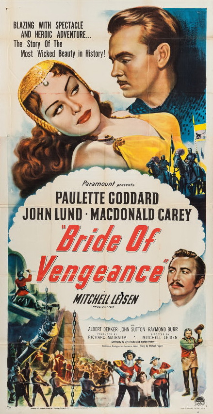 Bride of Vengeance - Cartazes