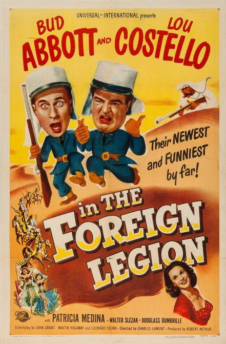 Abbott and Costello in the Foreign Legion - Julisteet
