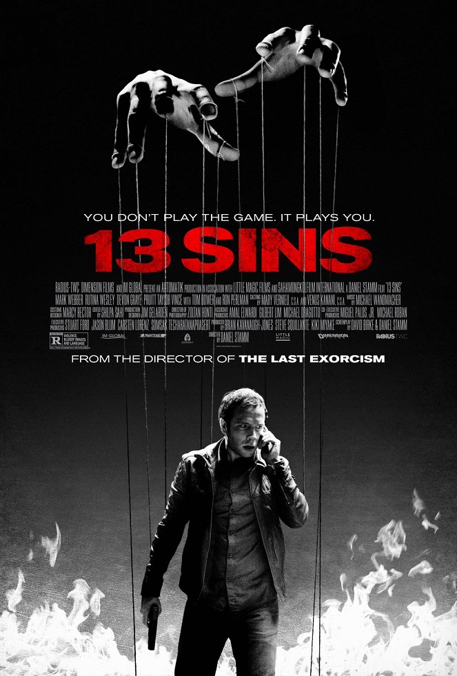13 Sins - Spiel des Todes - Plakate