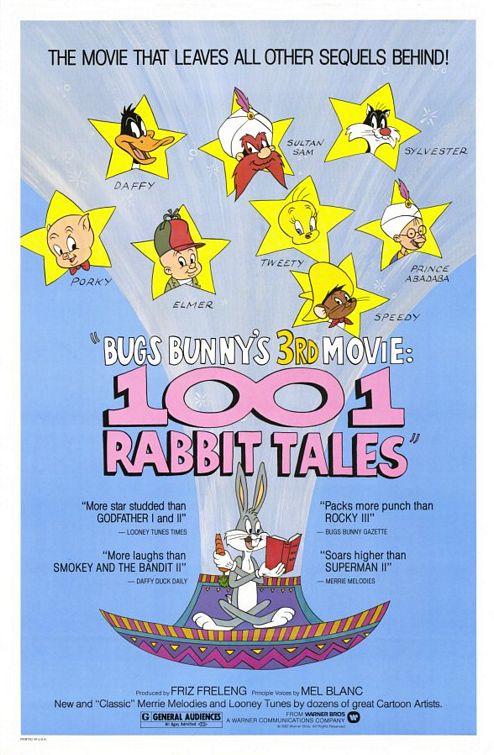 Bugs Bunny's Third Movie: 1001 Rabbit Tales - Plakátok
