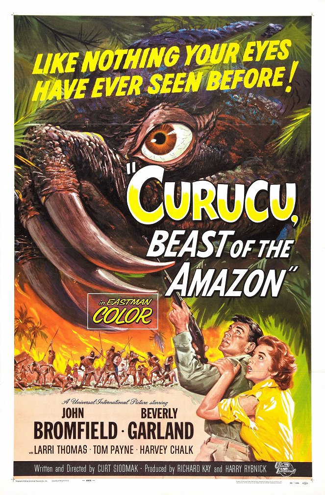 Curucu, Beast of the Amazon - Posters