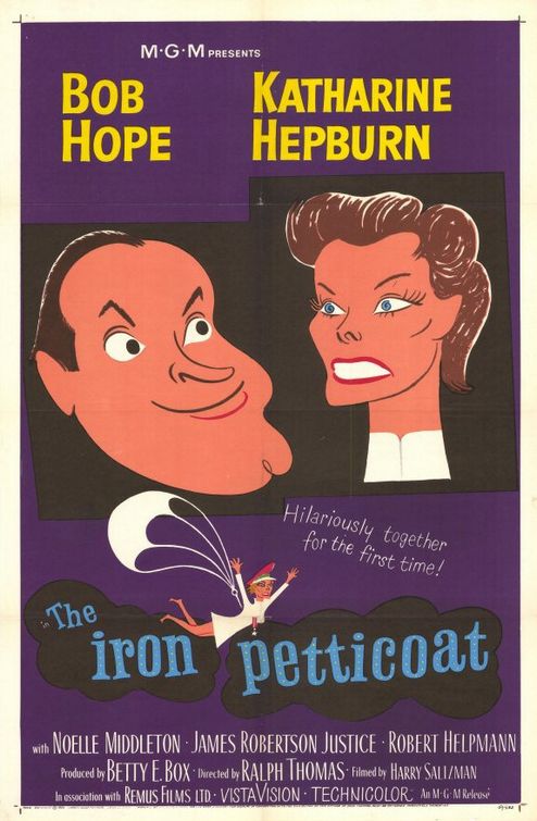 The Iron Petticoat - Affiches