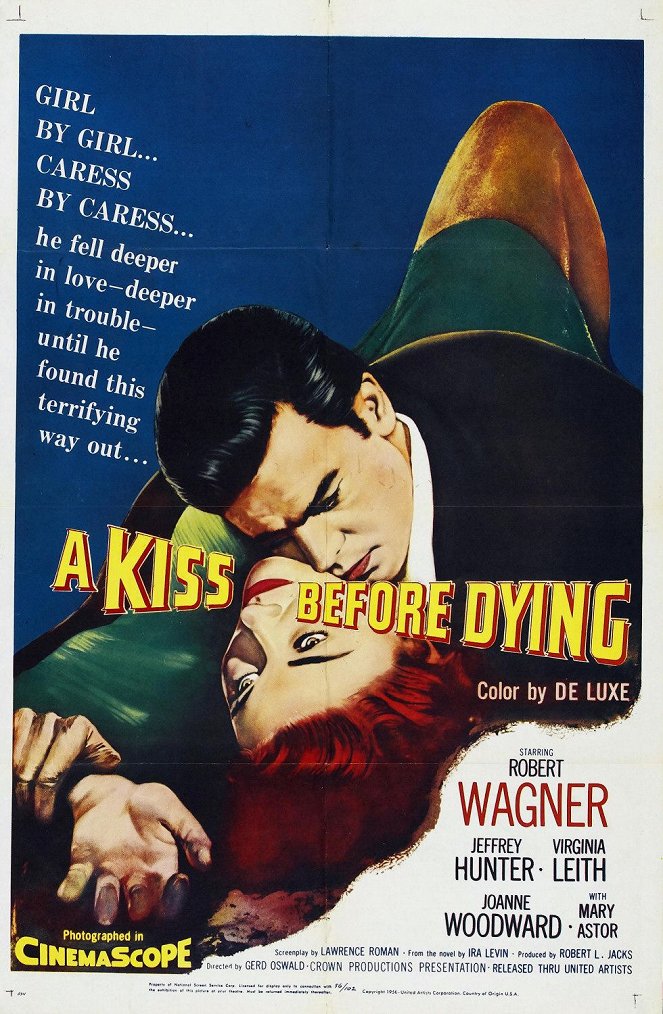 A Kiss Before Dying - Plakátok
