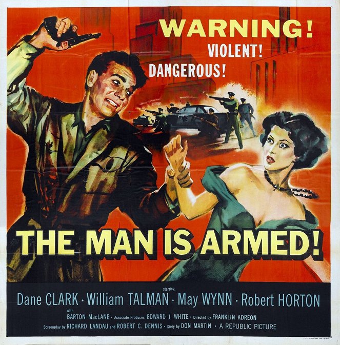 The Man Is Armed - Plakate