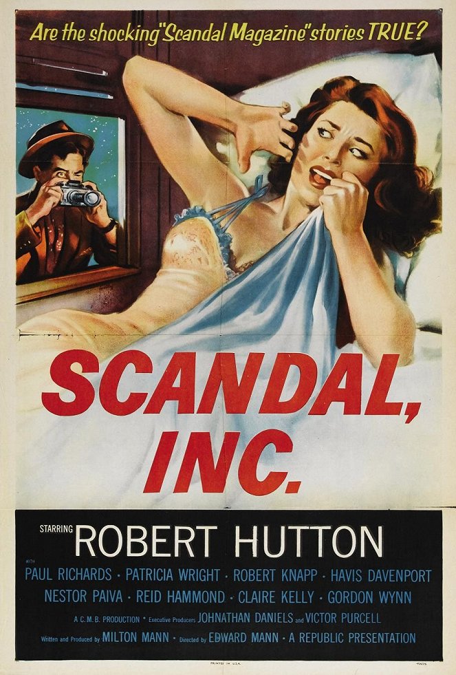 Scandal Incorporated - Carteles