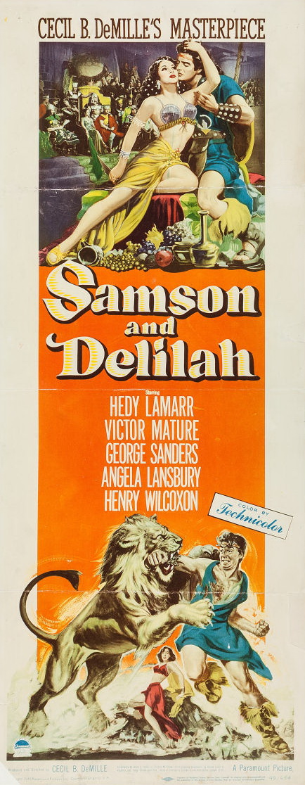 Samson and Delilah - Posters