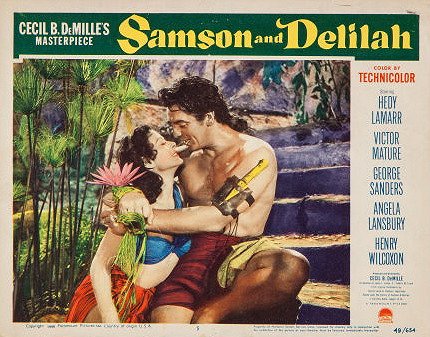 Sámson és Delila - Plakátok