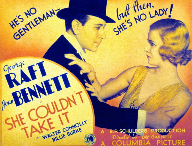 She Couldn't Take It - Affiches