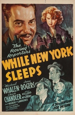 While New York Sleeps - Affiches