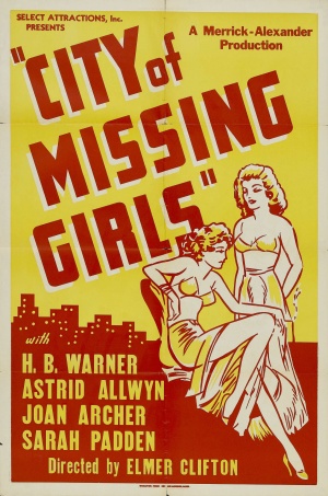 City of Missing Girls - Cartazes