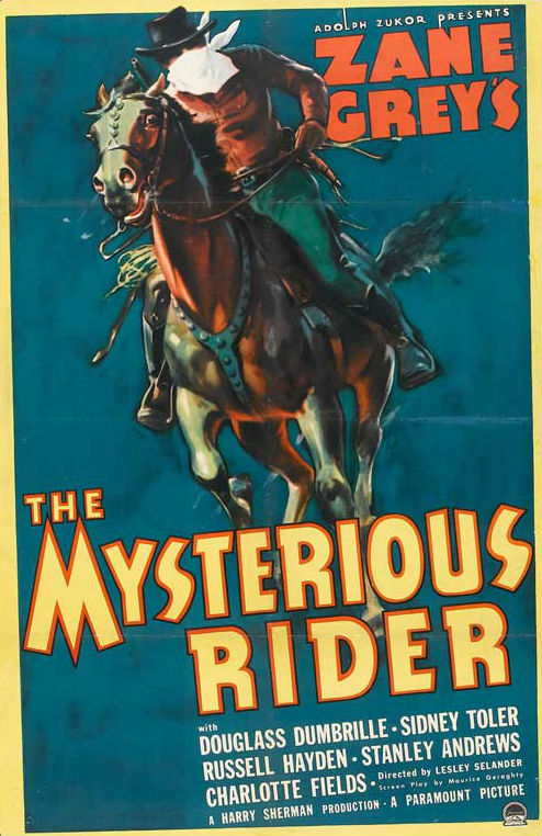 The Mysterious Rider - Cartazes