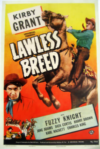 Lawless Breed - Carteles