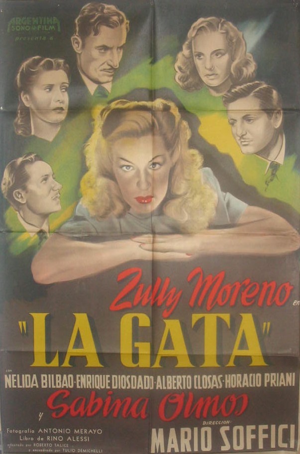 La gata - Posters