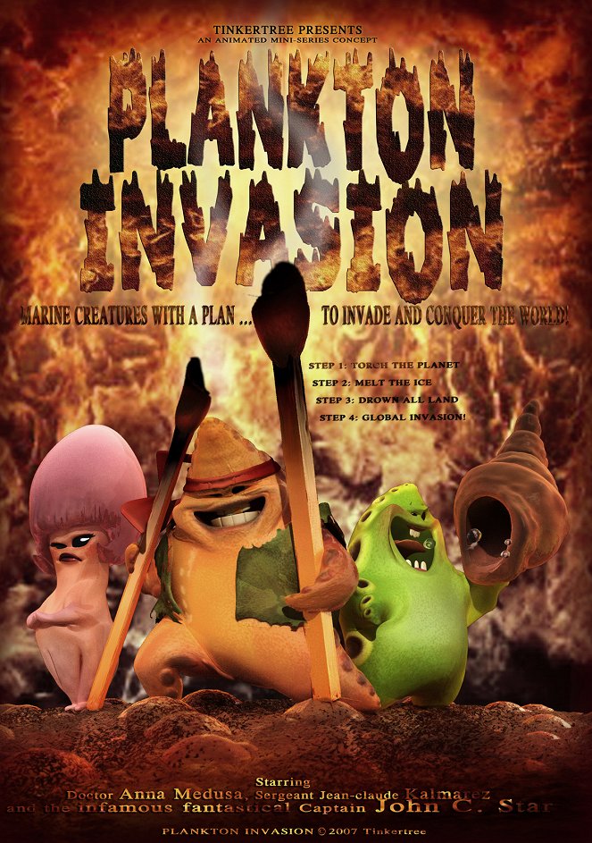 Invaze Planktonu - Plakáty