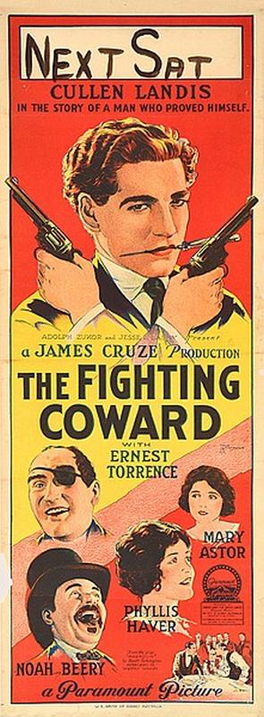 The Fighting Coward - Affiches