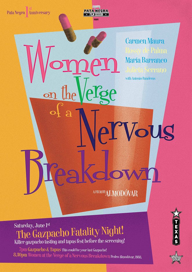 Mujeres al borde de un ataque de nervios - Posters