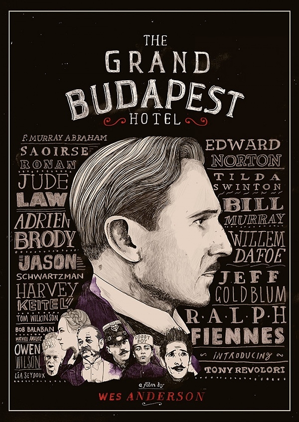 Grand Budapest Hotel - Cartazes