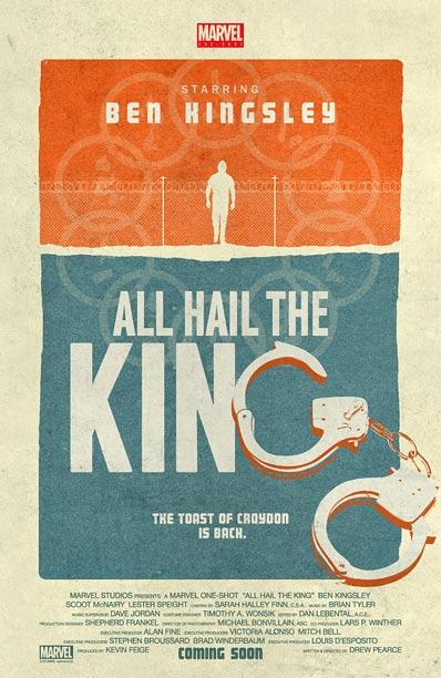 Marvel One-Shot: All Hail the King - Plakate