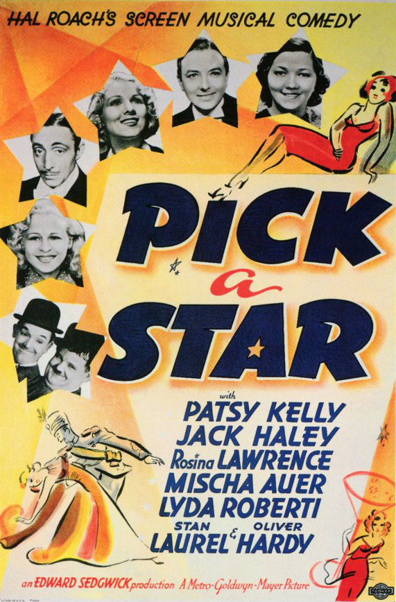 Pick a Star - Affiches