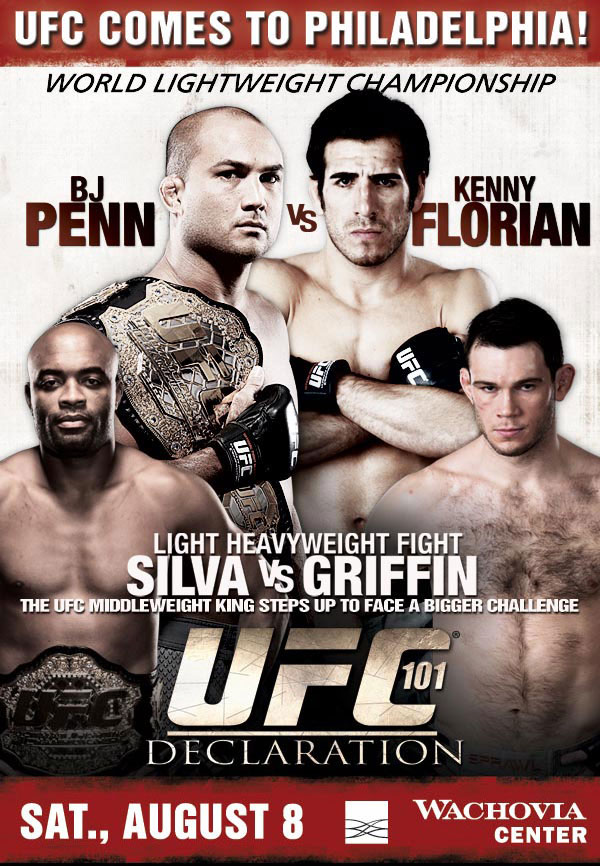 UFC 101: Declaration - Plakáty