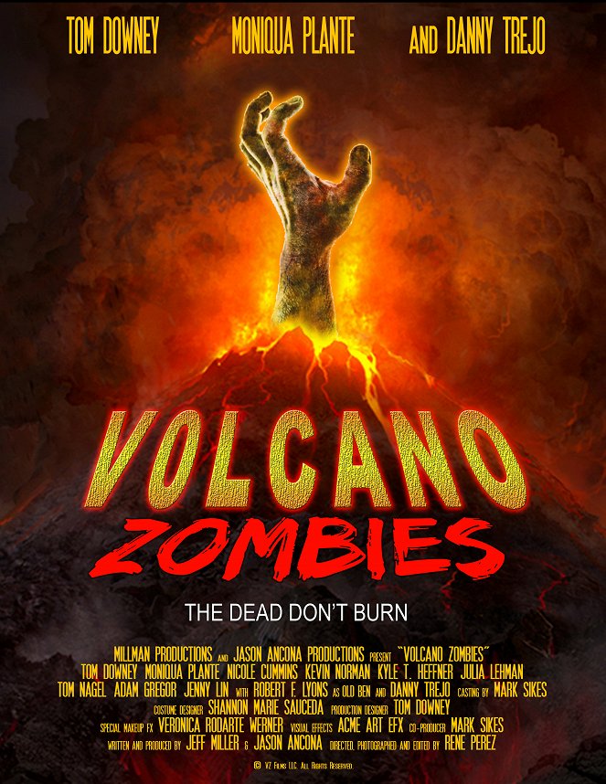 Volcano Zombies - Die Toten brennen nicht - Plakate