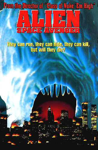 Alien Space Avenger - Plakate
