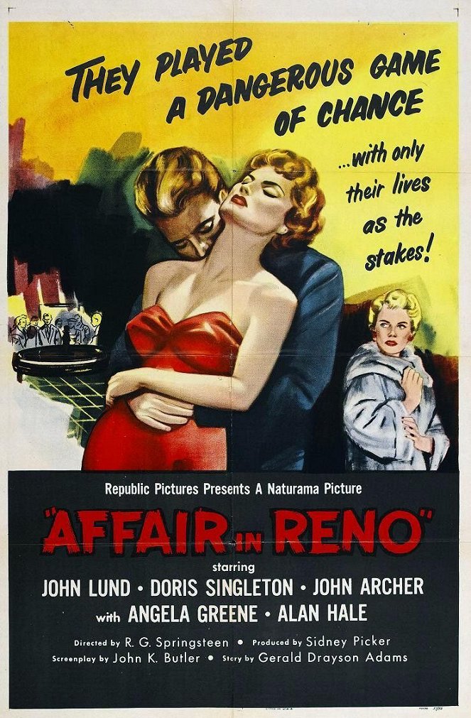 Affair in Reno - Plakate