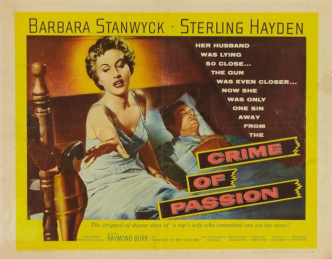 Crime of Passion - Plakate