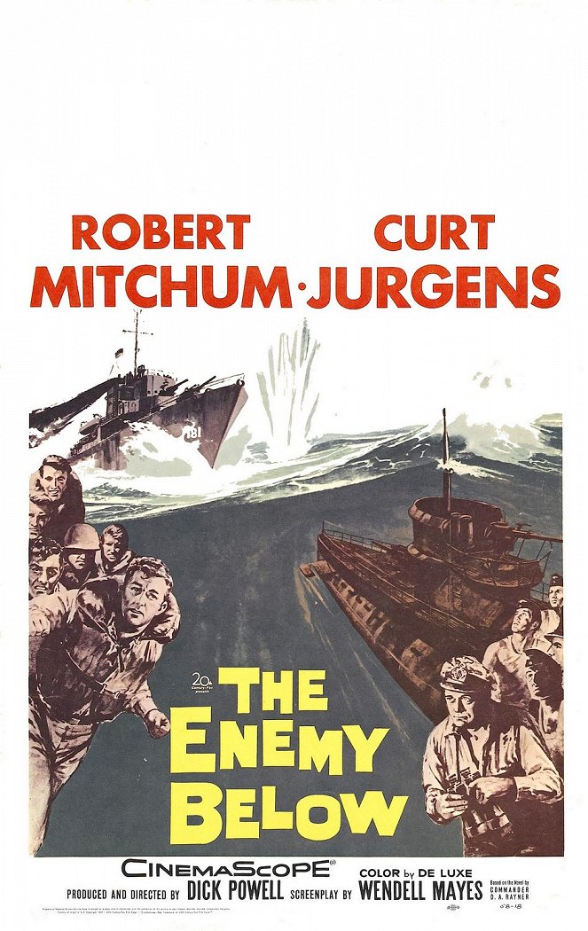 The Enemy Below - Posters