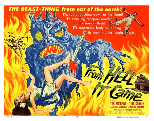 From Hell It Came - Posters