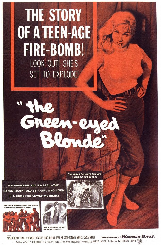 The Green-Eyed Blonde - Affiches