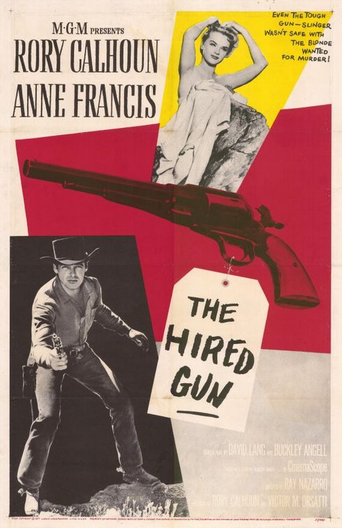 The Hired Gun - Affiches