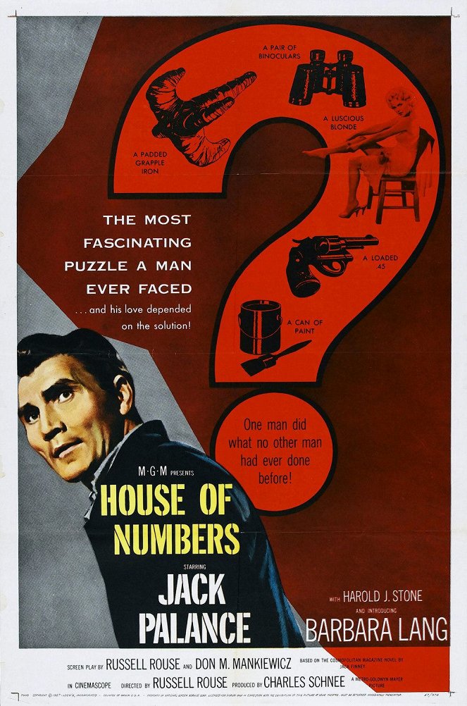 House of Numbers - Plakáty