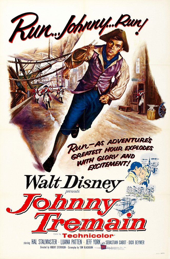 Johnny Tremain - Affiches