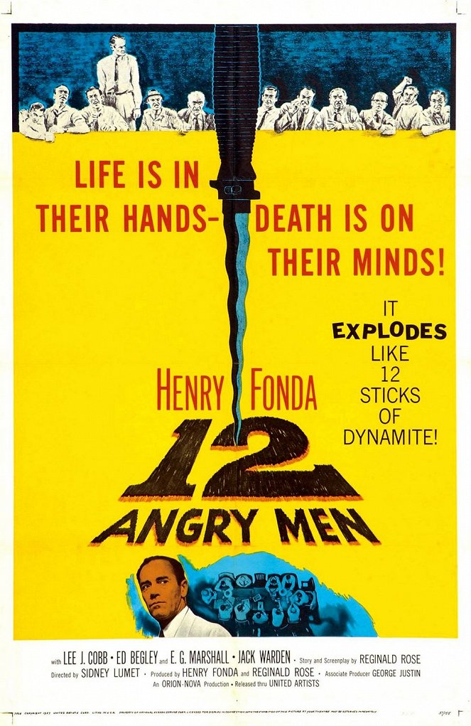 Dvanásť rozhnevaných mužov - Plagáty