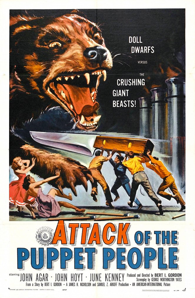 Attack of the Puppet People - Posters