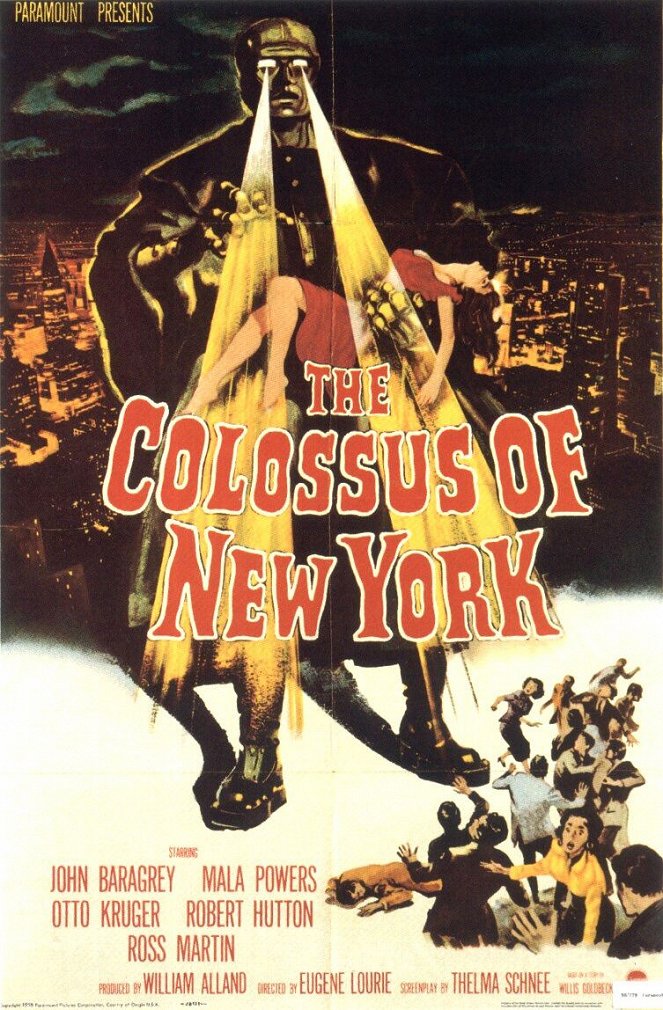 The Colossus of New York - Plakátok