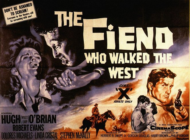 The Fiend Who Walked the West - Plagáty