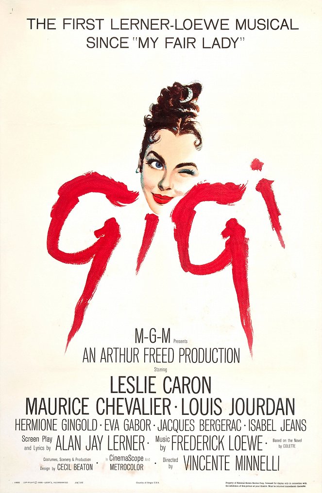 Gigi - Plakátok