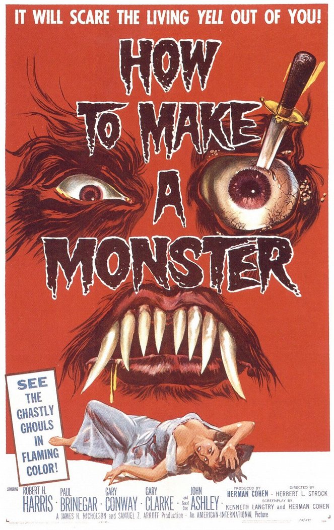How to Make a Monster - Plakáty