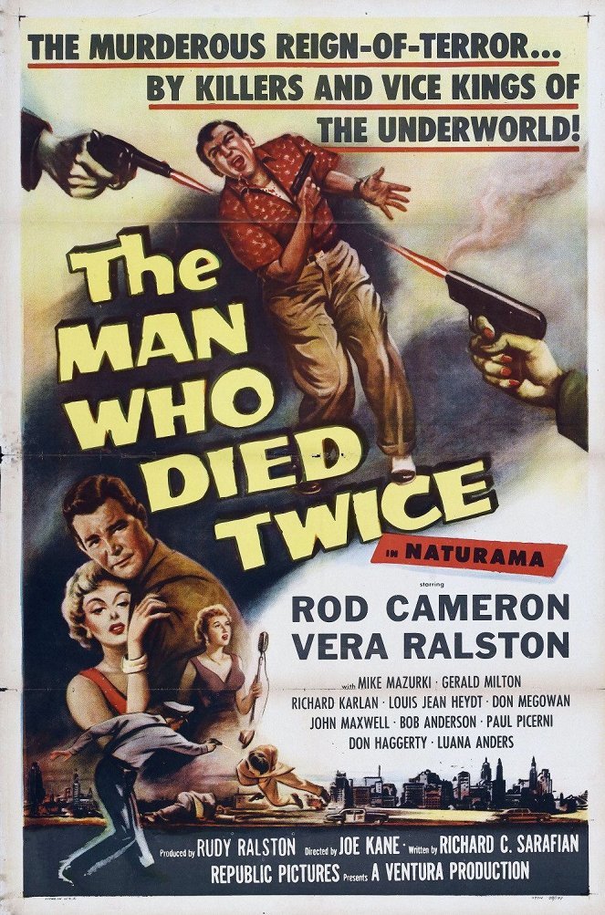 The Man Who Died Twice - Carteles